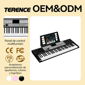 Clavier Musical d'Apprentissage Terence Sp611 61 Touches, Piano Jouet Électronique, Orgue Électronique, Synthétiseur, Instruments <span class=keywords><strong>de</strong></span> Clavier - Product Image 1