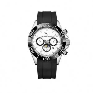 Montre-bracelet de luxe de haute qualité, multifonctionnelle, automatique, mécanique, pour hommes, bracelet en acier inoxydable - Product Image 4