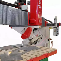 Scie à pont multifonctionnelle Hualong Machinery pour granit, coupe-carreaux, chanfreinage des bords de marbre, profilage de dalles de quartz et de basalte, PLC