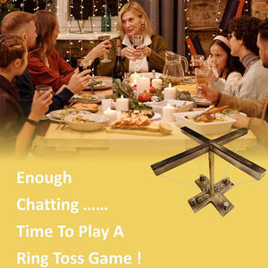 <span class=keywords><strong>Juego</strong></span> de mesa de 4 jugadores para adultos, <span class=keywords><strong>juego</strong></span> de lanzamiento de anillo de madera personalizado, Hookey Clash String <span class=keywords><strong>Ringo</strong></span>, divertidos juegos de gancho de batalla al aire libre para bares - Product Image 6