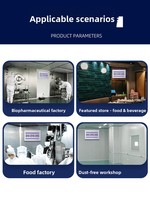 Lámpara Mata Moscas Adhesiva de Pared Premium, Lámpara Trampa para Mosquitos Comercial para Fábricas de Alimentos y Supermercados