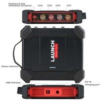 Launch X431 Osciloscopio, Caja de Alcance, Escáner de Código de Coche, Herramienta de Diagnóstico, Osciloscopios de 4 Canales, Analizador de Función Completa, 2 Unidades, 1 Unidad