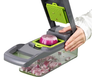 Rebanador de verduras Manual 12 en 1, rallador de alimentos, <span class=keywords><strong>mandolina</strong></span> - Product Image 1