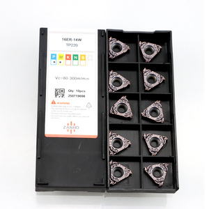 Chất Lượng Cao Vp15tf Carbide Threading Chèn 16ER-14w 1.5iso 1.75iso 11W 16IR Bên Ngoài Threading Công Cụ Cắt PVD Thay Thế - Product Image 5