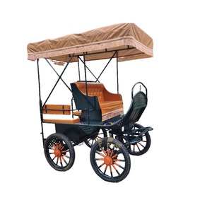 Mini Marathon Pony <span class=keywords><strong>Cart</strong></span> Calèche tirée par des chevaux/Vente directe d'usine Luxe/Poney Calèche avec 4 roues - Product Image 2