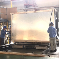 Cut Size Cheap Large clear Color Mirror Glass,decorative Aluminum Silver Wall Mirror Glass Panel Sheet
