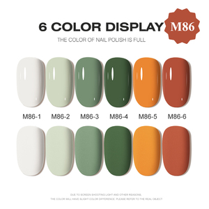 AILANUO 6 Colors New 15ml Hema Free TPO Free Esmaltes UV Gel Polish High Quality Nail Art Christmas Gift UV Nail Polish Gel - Product Image 2
