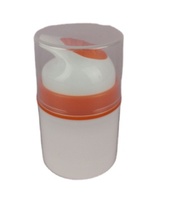 Bouteille vide de haute qualité 30 50 100 ml pp pompe sans air crème écologique contenant d'emballage pour crème cosmétique