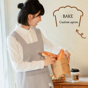 <span class=keywords><strong>Tablier</strong></span> de cuisine <span class=keywords><strong>japonais</strong></span>, <span class=keywords><strong>tablier</strong></span> d'atelier, <span class=keywords><strong>tablier</strong></span> de serveur avec logo personnalisé, 100% coton - Product Image 6