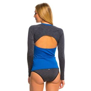 Nuevo Estilo, Compresión, Logotipo Personalizado, Sublimación, Estampado, Cintura Elástica, Bloques de Color, Personalizable, Camiseta Deportiva para Mujer - Product Image 2