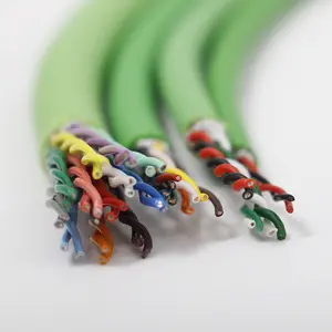 Kéo chuỗi cáp cho robot ai thiết bị điện tử trvv trvvp cáp 4*0.5 mét cao linh hoạt che chắn Cáp cần cẩu mặc kháng - Product Image 1