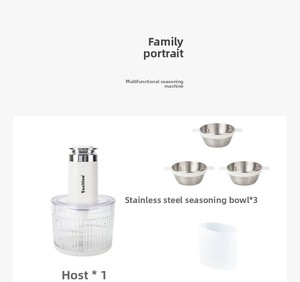 Appareil de cuisine multifonction flexible et personnalisable de 1,2 L intégrant hacher, pétrir et moudre pour répondre aux besoins de cuisson quotidiens - Product Image 6
