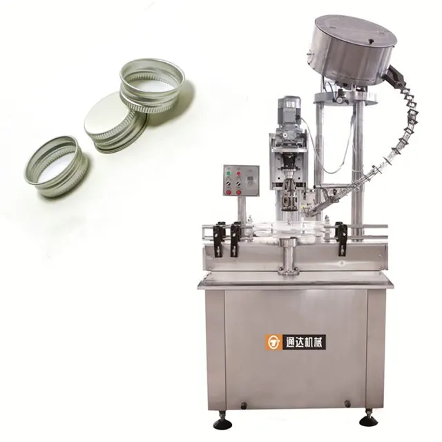 Machine de scellage et de compression sous pression, petite machine automatique à vis en aluminium, mm