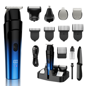 Có thể sạc lại râu tông đơ Kit cho ria mép mũi tóc và ánh sáng chi tiết và chải chuốt với Tiền Thưởng pin khô mũi tông đơ - Product Image 1