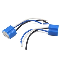 Connecteur de douille de phare antibrouillard en céramique LED pour voiture, camion, adaptateur de douille de lampe LED H7 H4 9005 9006 en céramique