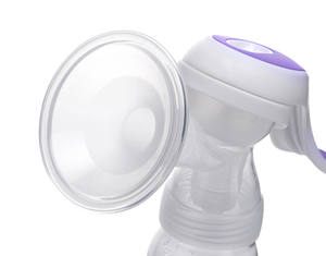 Extractor de leche Manual de silicona para bebés, bomba de masaje de leche, manos libres, inalámbrico - Product Image 4