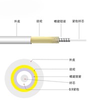 Patch Cord Fiber Optik Berlapis Baja SC LC FC | Kabel Single Mode G657A2, Anti Tikus, Indoor FTTH