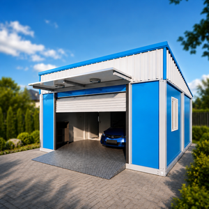 Installation rapide, maison préfabriquée <span class=keywords><strong>en</strong></span> conteneur de <span class=keywords><strong>20</strong></span> pieds, unité de conteneur préfabriqué avec cadre pliable renforcé pour <span class=keywords><strong>garage</strong></span> - Product Image 1