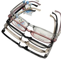 Montures de lunettes optiques durables en acétate TR90 assorties, montures complètes, styles classiques et luxueux avec motif uni, prix abordable