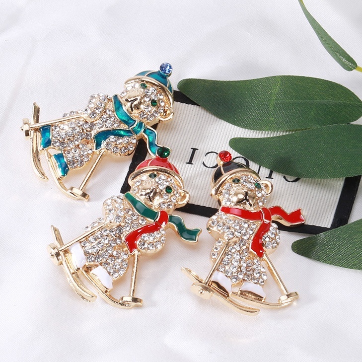 40MM Luxury Fashion Jewelry Rhinestone Flower