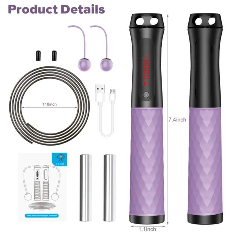 Hersteller Direkt verkauf von Springseil geräten Unisex Electronic Skipping Rope