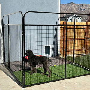 Modern Design Steel Pet Cage for Yard Fence Use Wholesale <strong>Kennel</strong> - Product Image 2