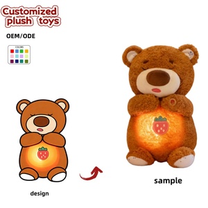 Orsacchiotto Peluche Personalizzato per il Sonno - OEM/ODM Personalizzabile con Luce Calmante, Compagno di Sonno per Neonati e Bambini - Product Image 1