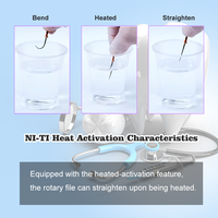 Limas Rotatorias de NiTi Activadas por Calor Eléctrico para Conductos Radiculares, Productos Dentales para Tratamiento Endodóntico