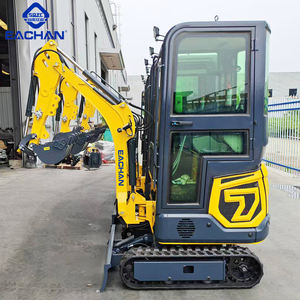 Chine Fabrication Maison Petite Pelle Agriculture Ferme 1.2 Tonnes Mini Pelle sur Chenilles Multifonctionnelle Diesel Petite Ensacheuse - Product Image 3