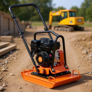 Compacteur de sol Vexor avec plaque de 432 pouces carrées, moteur à essence de 7,0 CV, vibrant pour le compactage du sol - Product Image 2