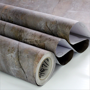Wallpaper PVC Self-<span class=keywords><strong>Adhesive</strong></span> Matte <span class=keywords><strong>Black</strong></span> <span class=keywords><strong>Marble</strong></span> Color 3D ukuran 122cm*50m untuk Dekorasi Rumah, Dapur & Kamar Tidur - Product Image 5