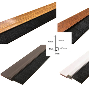 <span class=keywords><strong>Brosse</strong></span> adhésive auto-adhésive <span class=keywords><strong>de</strong></span> bande d'étanchéité <span class=keywords><strong>de</strong></span> fond <span class=keywords><strong>de</strong></span> <span class=keywords><strong>porte</strong></span> 3M pour la prévention <span class=keywords><strong>de</strong></span> la poussière et des insectes 1 M/pièce, 100 pièces/boîte - Product Image 2