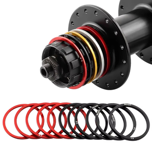 MUQZI <span class=keywords><strong>Cassette</strong></span> de vélo de route VTT rondelle de pédalier 1.5/2/2.5/3mm entretoise de pédalier composant de vélo - Product Image 2