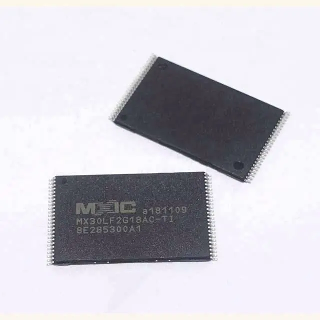 Componenti elettronici muslimnand Flash seriale 3V 2G-Bit 256M X 8 25Ns 48-Pin Tsop-I Ic Chip Mx30lf2g18ac-Ti