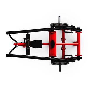 ISO-bên ngồi hàng cao Máy Thép tấm tải trọng lượng miễn phí thiết bị ngang phía trước Lat kéo cao kéo trở lại Lat - Product Image 3