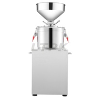 LTPK 100L 1100W Machine de fabrication de beurre de cacahuète et de karité à haute efficacité Petite machine commerciale de fabrication de beurre de cacahuète à usage domestique