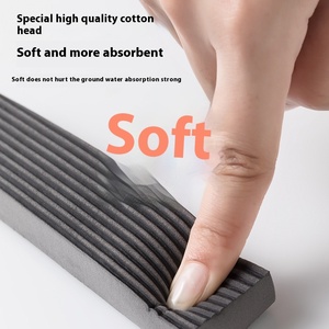 Mini escritorio plegable perezoso manos libres pegado algodón chenilla rectángulo absorbente agua para cocina baño lavabo para uso doméstico - Product Image 4