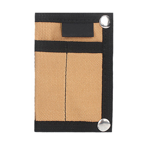 Outdoor Minimalist Key Bag Green Canvas Pocket Card Holder Multifunctional <b>Camping</b> <b>Hiking</b> Hunting Molle Tool Storage Accessory - Product Image 4