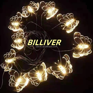 Farfalla luminosa in acrilico <span class=keywords><strong>lampadario</strong></span> a 10 teste decorativo per hotel con decorazione di scena per matrimonio decorazione di cristallo - Product Image 5