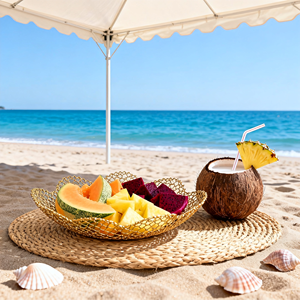 Plato de Frutas Estilo Cuenco de Hierro para Catering Hengyu, Resistente a Altas Temperaturas, Técnica de Soldadura Circular, Uso Diario en Restaurantes - Product Image 2