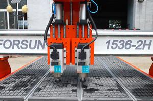 2036 multi spindle 3d wood cylinder statue cnc router with large milling machine cnc - Product Image 4