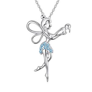 GP04 cristales diente humano colgante dentista collar S925 plata esterlina dentista Ángel joyería médica regalo para médico/enfermera - Product Image 1