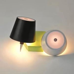 Personalized Creative Simple Dimmable Eco-Friendly Flexible <b>Wireless</b> Touch Control Eye Caring Wine Bottle <b>Table</b> <b>Lamp</b> for Home - Product Image 6