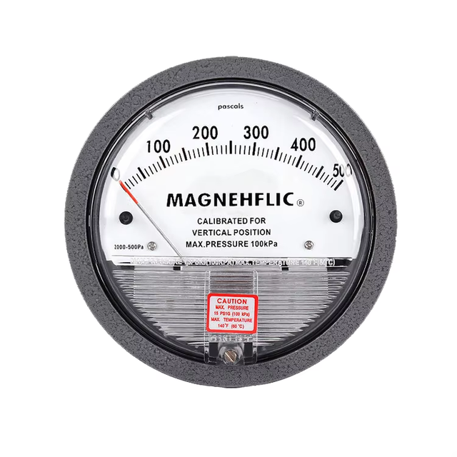 DaChengYiBiao High-Grade 100mm Digital Micro Differential Pressure Gauge Adjustable Air Stainless Steel Case Pressure Gauge