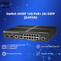 Harga Terjangkau 2930F 12G PoE+ 2G/2SFP+ Switch (JL693A)  JL253A JL255A JL256A JL259A JL693A