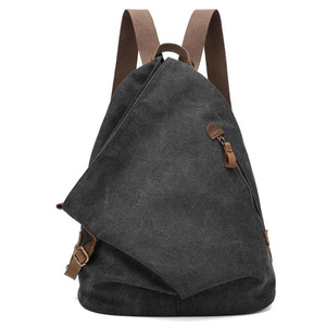 Sac à dos multifonctionnel en coton respirant avec bretelles réglables et poches - Product Image 1