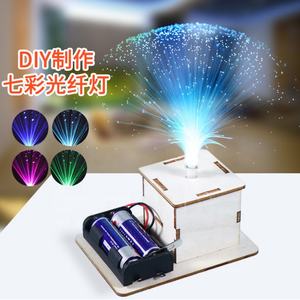 Ciencia y Tecnología, Pequeña Invención, Lámpara <span class=keywords><strong>de</strong></span> Madera Colorida Hecha a Mano para Niñas, Material <span class=keywords><strong>de</strong></span> Ensamblaje DIY para Estudiantes <span class=keywords><strong>de</strong></span> <span class=keywords><strong>Primaria</strong></span> - Product Image 4