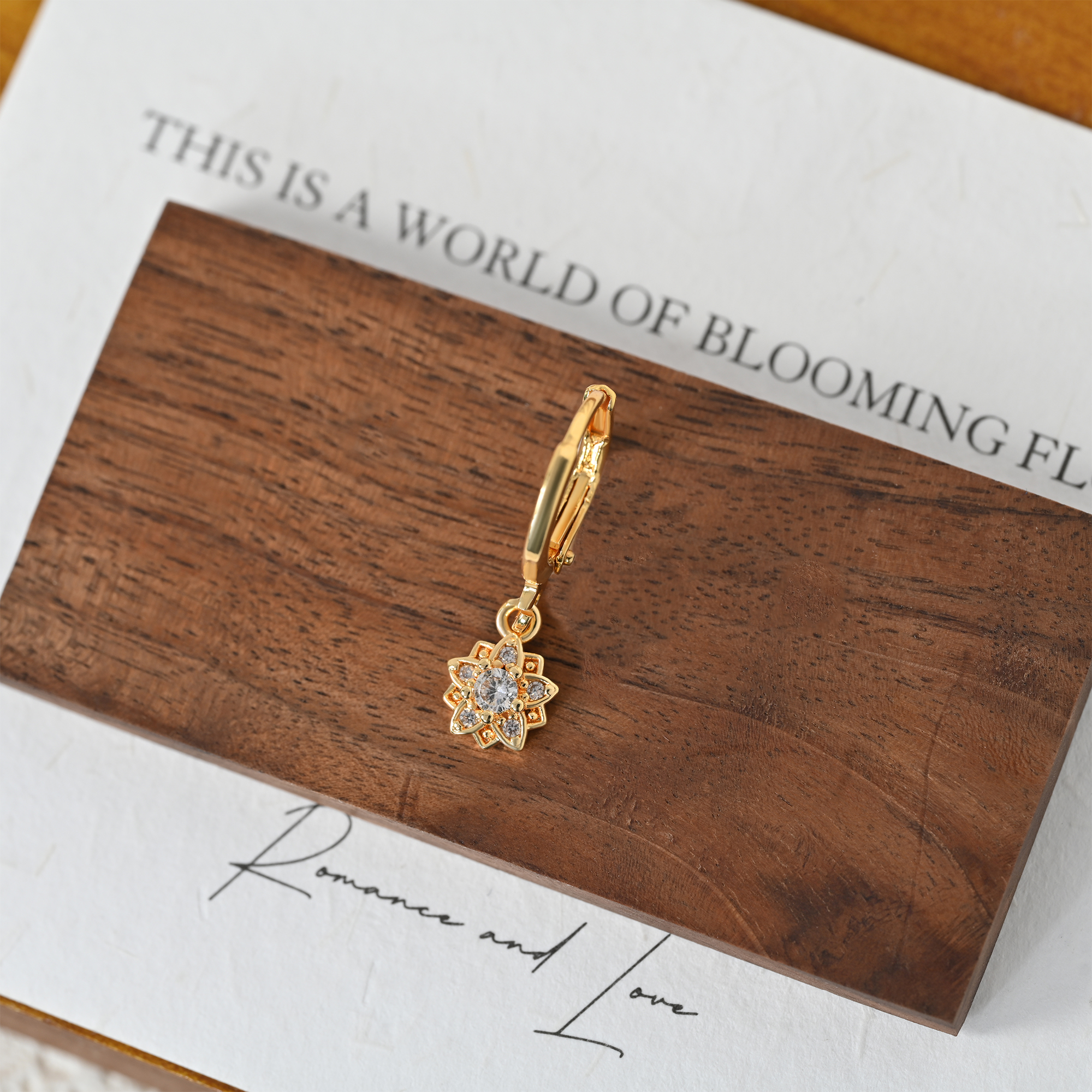 Orecchino Placcato Oro 1