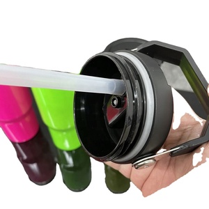 Gobelet isotherme jaune fluo anti-fuite de 30 oz, vierge pour sublimation, sans BPA, avec poignée, pour café de voyage - Product Image 3