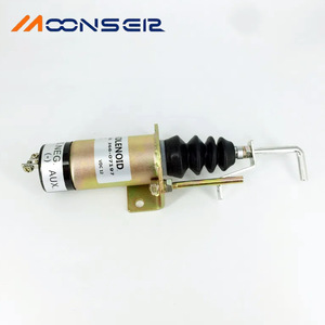 Vanne solénoïde MoonsEir 366-07197 12VDC pour coupure de carburant de groupe électrogène diesel - Product Image 4